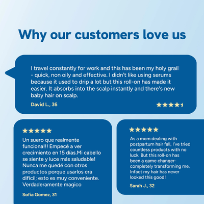 Hair Growth Serum Roll on